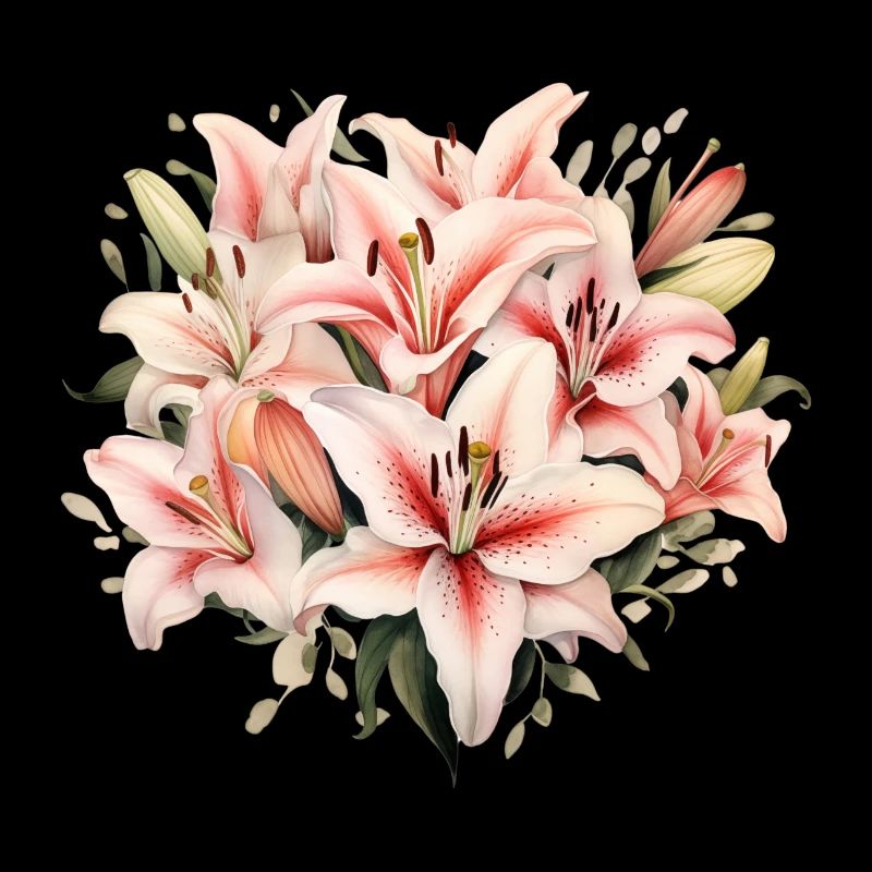 Bouquet de lys