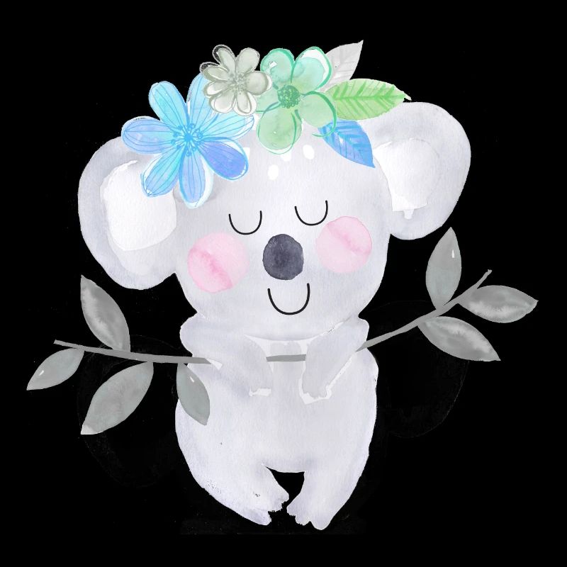 KOALA TRANSAPARENTE BLUE