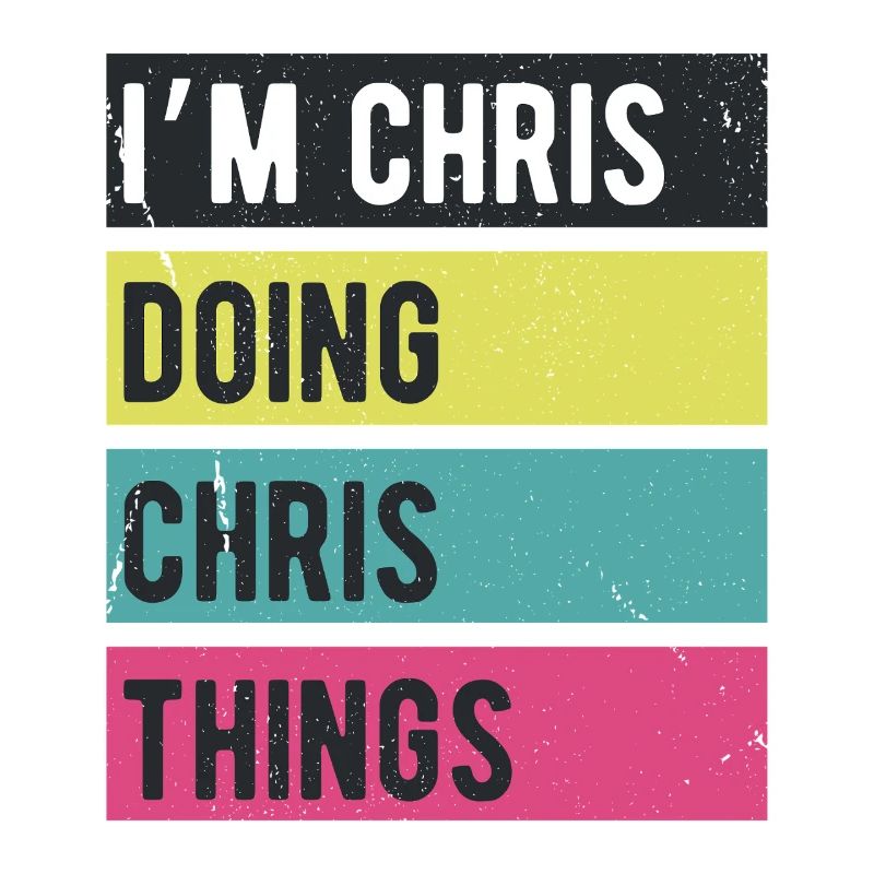 Ich bin Chris und mache Chris Things Retro Colors