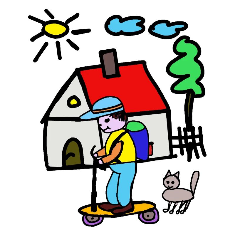 Tiny House Adventure Skateboard