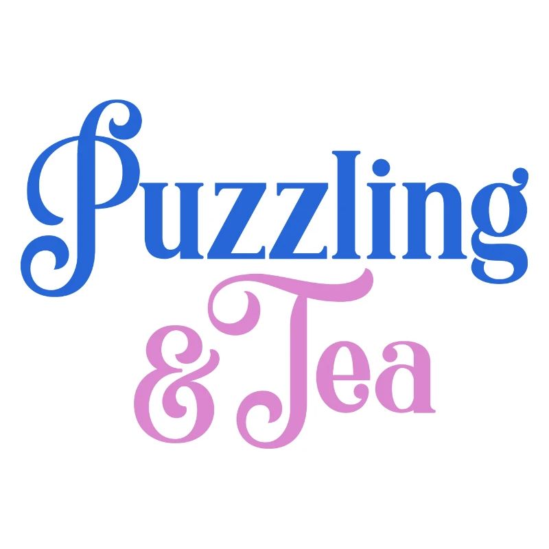 Puzzle- und Tee-Hobby-Puzzlespiel