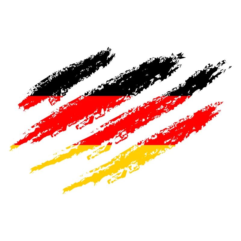 Germany Flag Scratches German Flag Claws