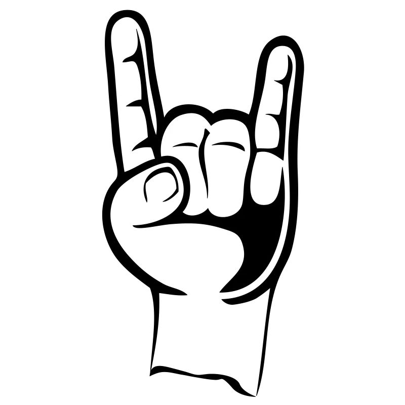 Rock and roll de la main