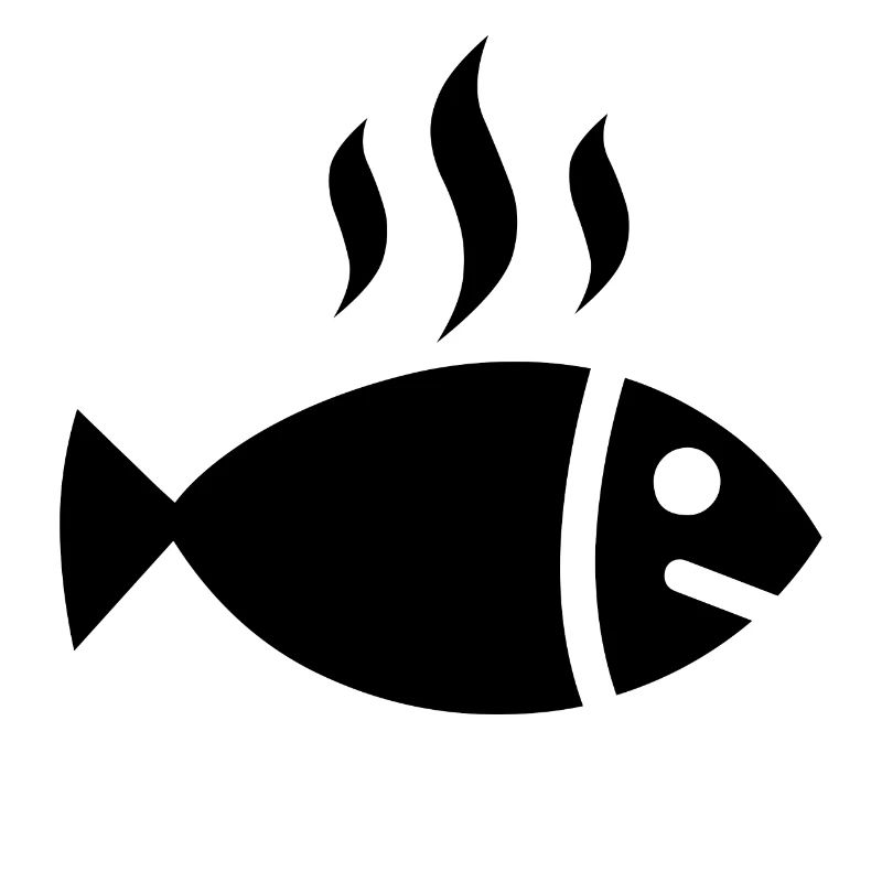 A dead fish stinks