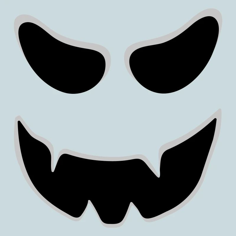 Ghost Face Vampire Grimace Halloween