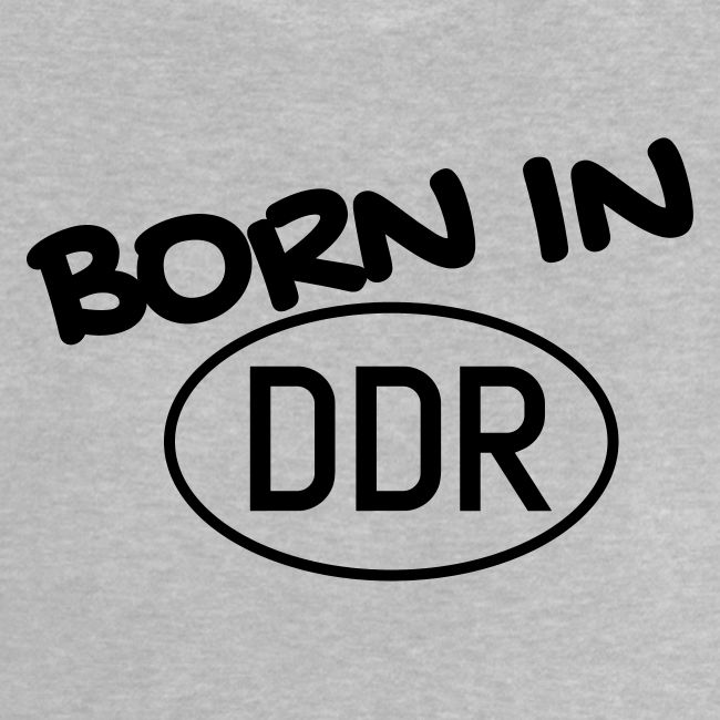 Born in DDR schwarz