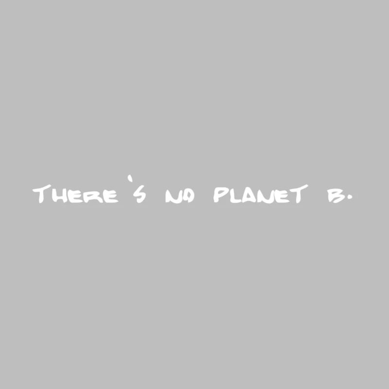 Il n'y a pas de planète B.