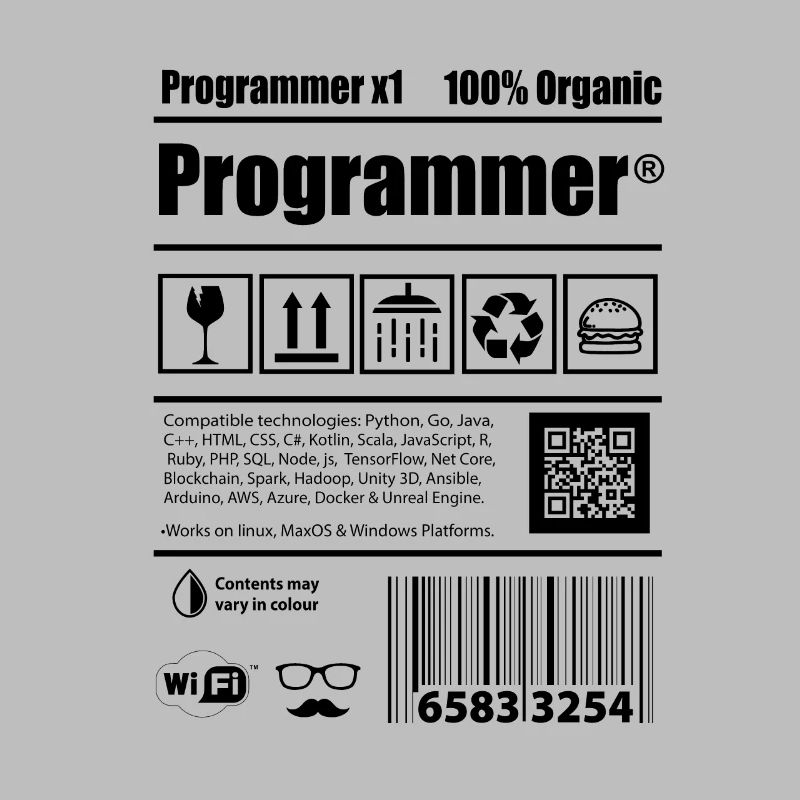 Programmeur programmeur cadeau de développeur de caféine