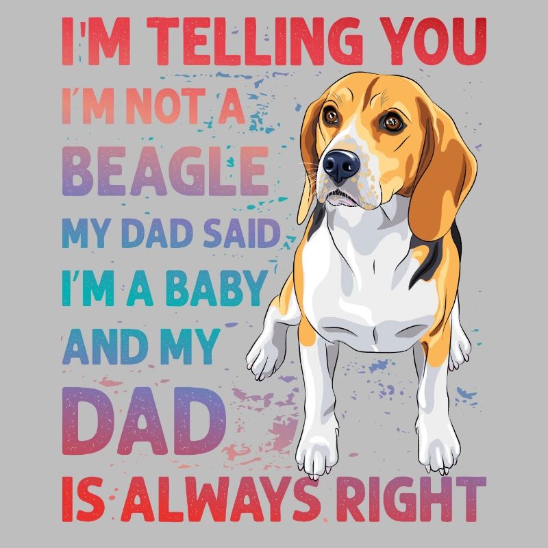 Beagle Lustiger Spruch