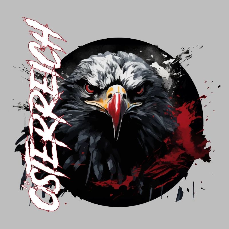 Austria Design with Eagle for Austrians
