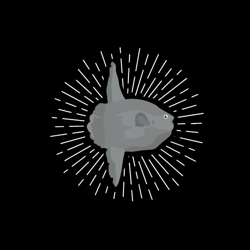 Mola Mola Moonfish Millstone Gift Type de poisson