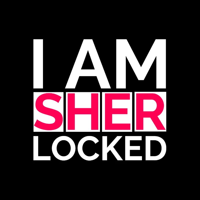 sherlocked! Sherlock Holmes Fan Geschenk Serie