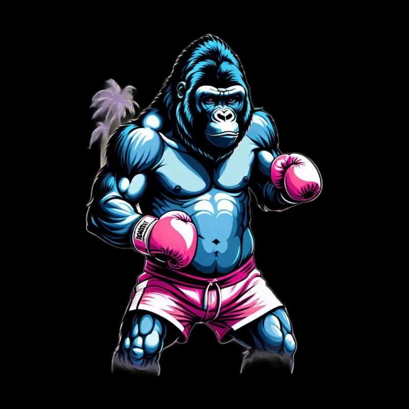 Boxe Boxeur Gorille