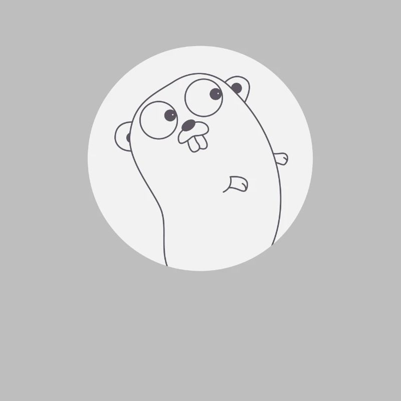 Golang Gopher Programmierer T-Shirt