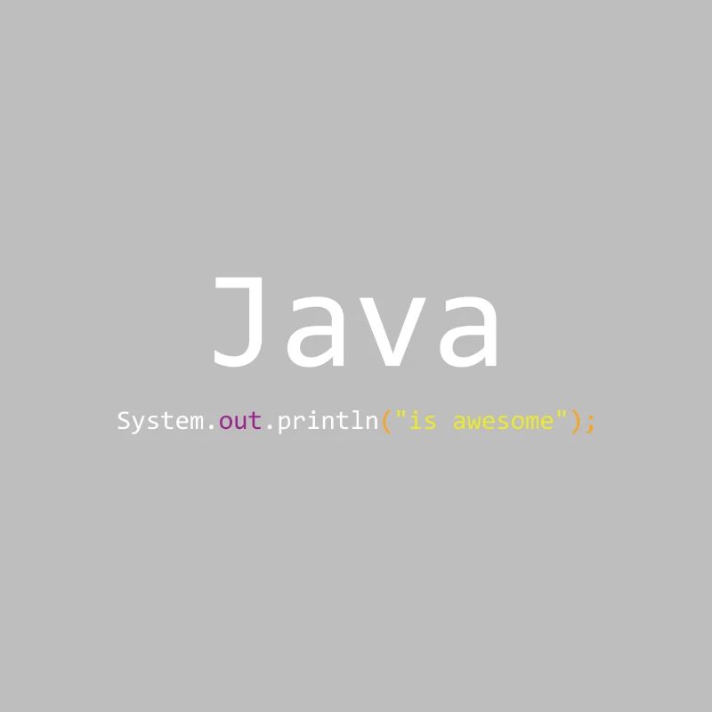 Java ist großartig