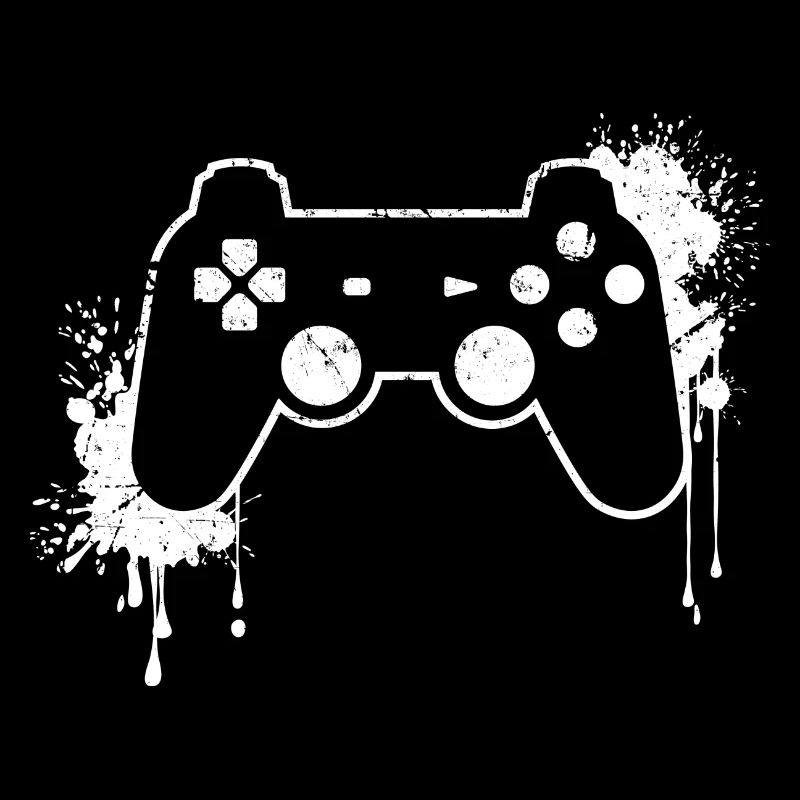 CONTROLLER RETRO in weiß