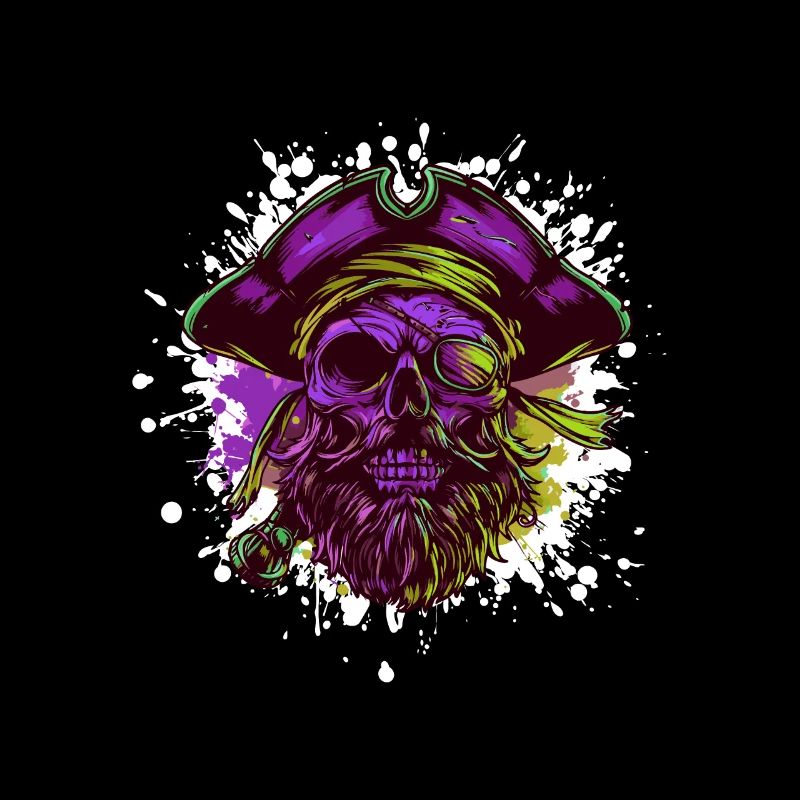 Capitaine Crâne de pirate