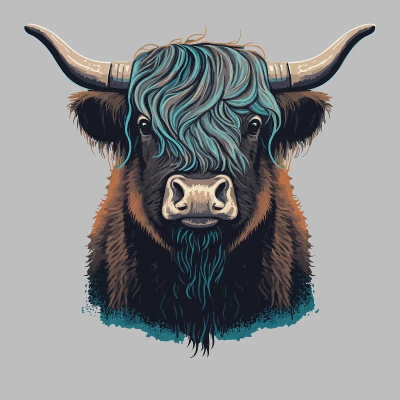 Yak Kopf