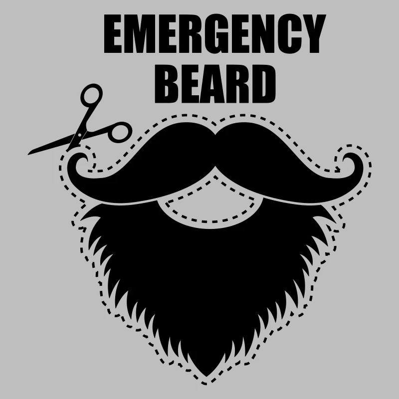 Schnurrbart Bart hipster