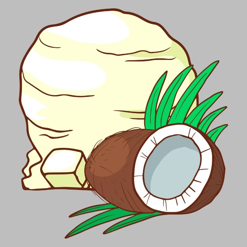 Crème glacée à la noix de coco crème glacée crème glacée crème glacée crème glacée
