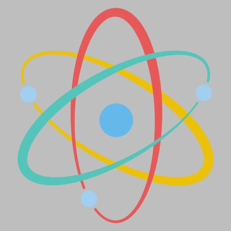 Physik Atom Physiker Geschenk