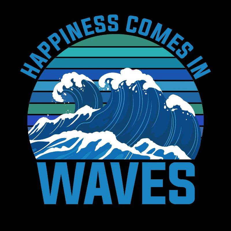 Happiness comes in waves