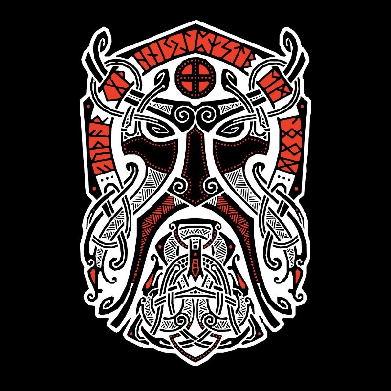 Thor mask Viking Vikings Odin Valhalla Walhalla