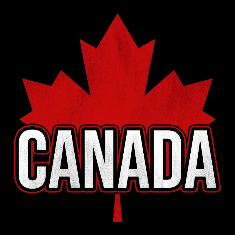 Feuille d'érable canadien drapeau canada canada