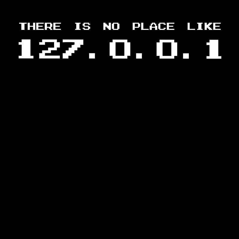 Il n'y a pas de place comme programmeur 127.0.0.1