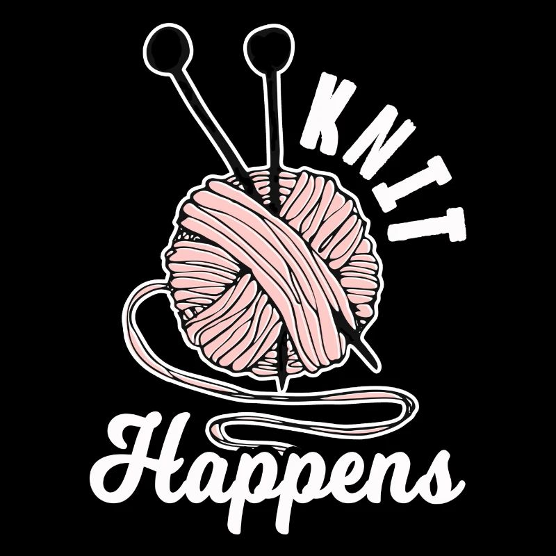 Knitting knitting needle thread