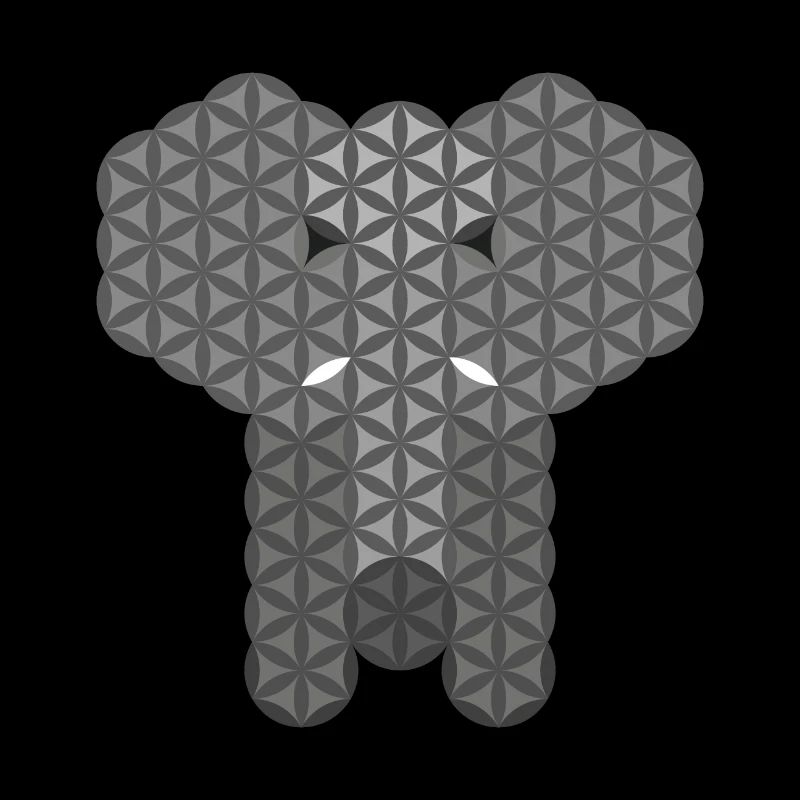 Éléphant sacré - Éléphant de vie.