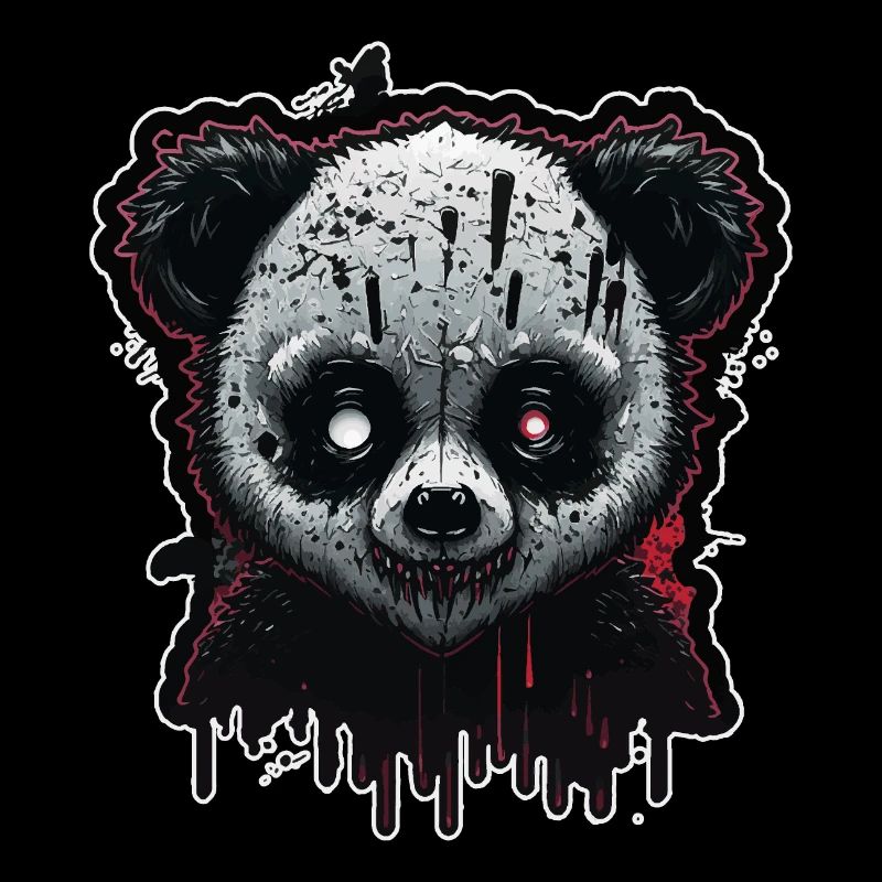 Panda effrayant