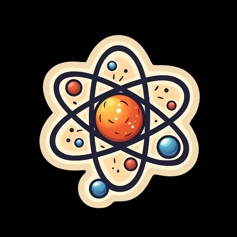 Atom Physik Nerd Atommodel