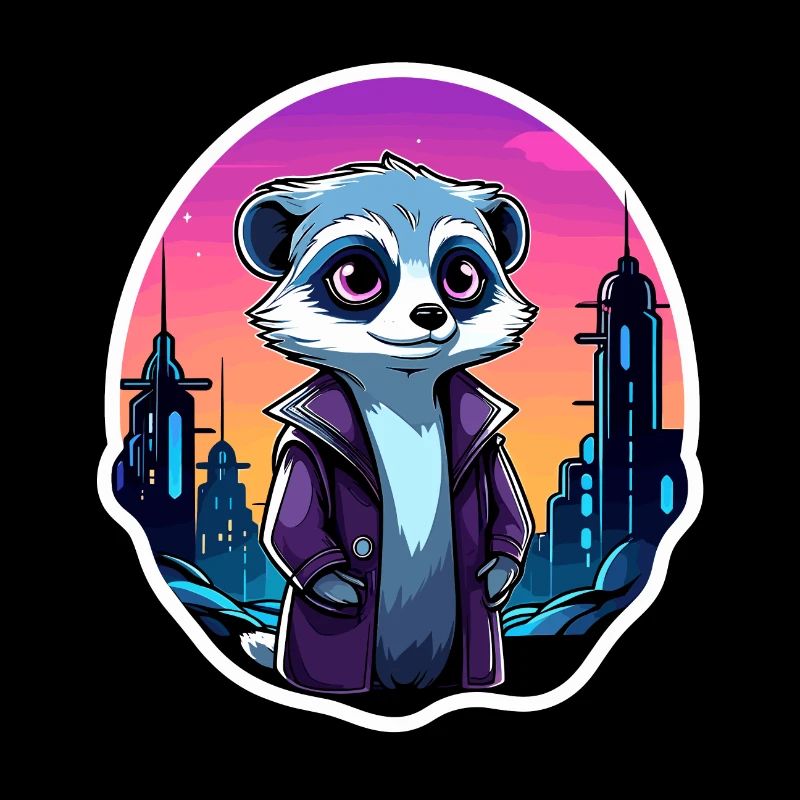 Dessin de suricate