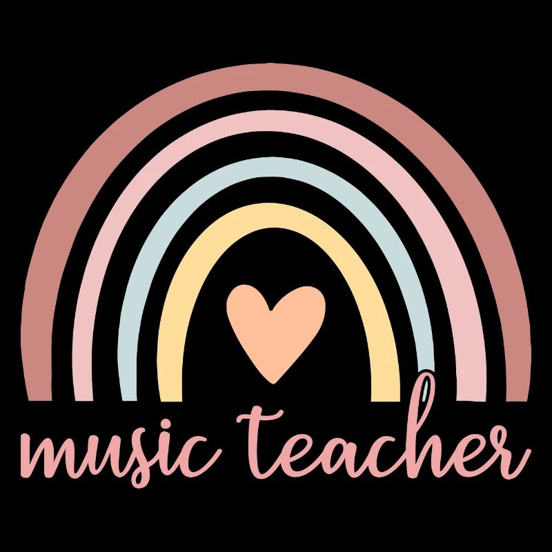 Musiklehrer I - Boho Rainbow