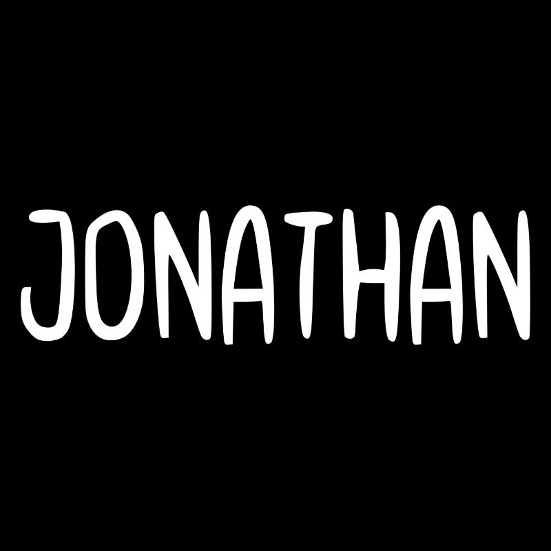 Jonathan Custom Name Font Text Birthday