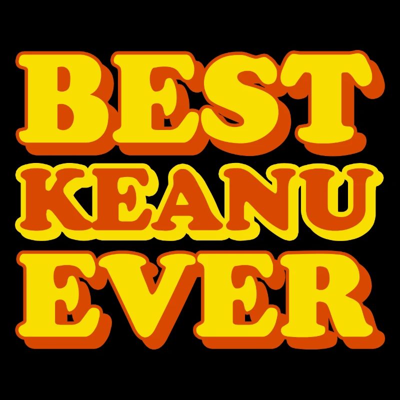 Funny gift with first name Keanu