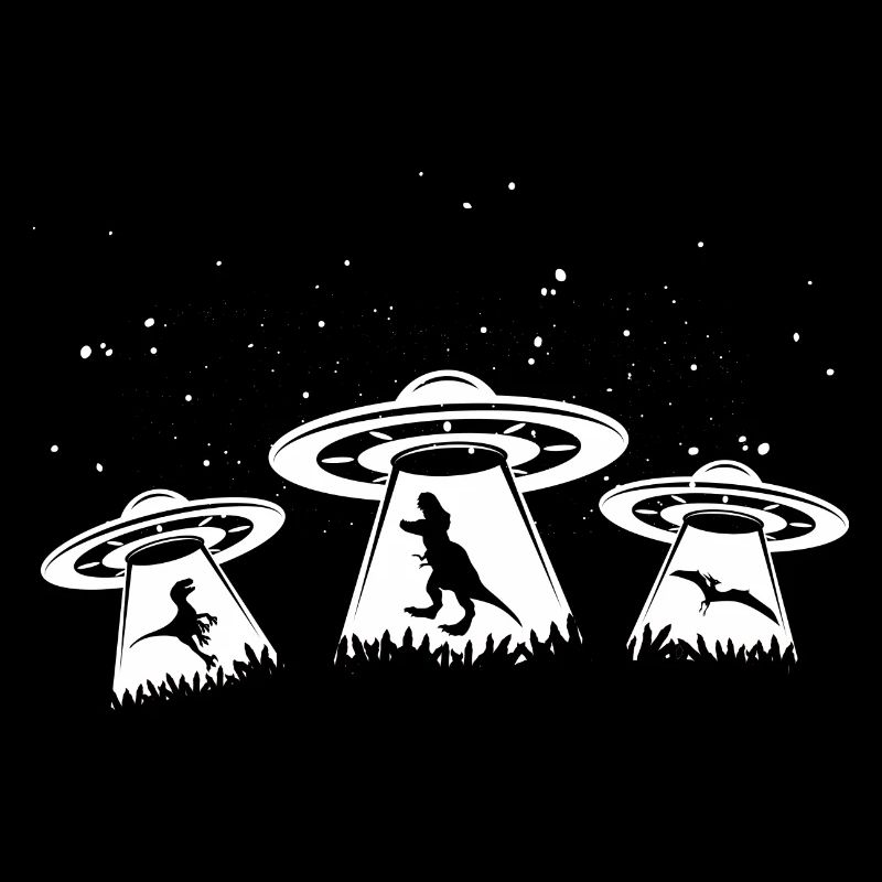 Ufo Alien Dinosaurier