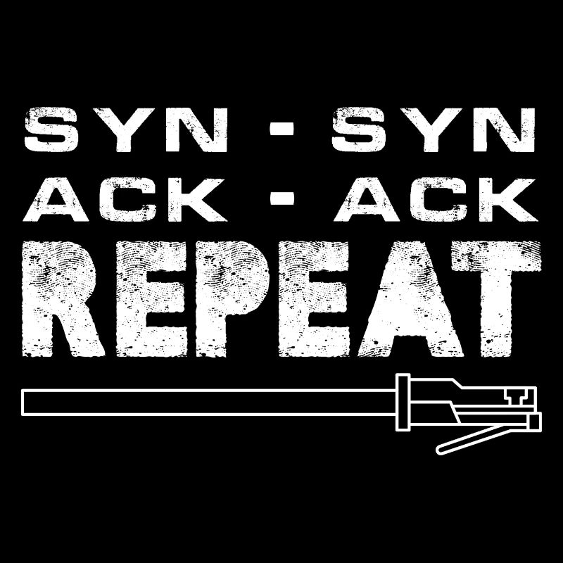syn ack repeat Design for a network fan