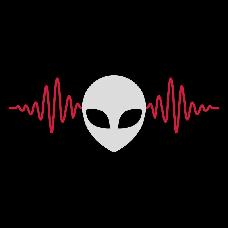 Puls Alien Kopf Herzschlag