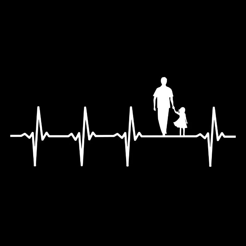 Padre e figlia heartbeat padre e figlia