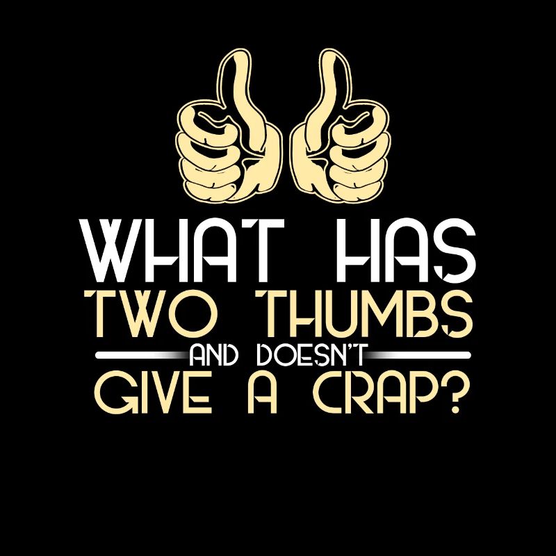 What does two thumbs and does not give a crap?