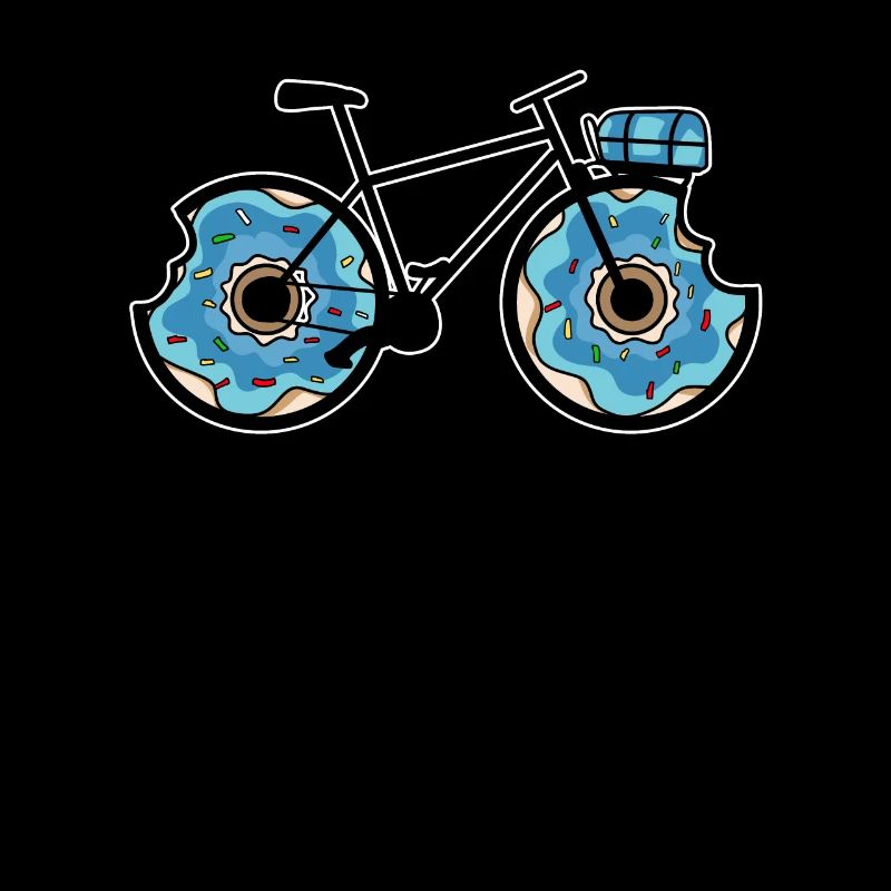 Vélo Donut Donut Donut roue cadeau idée