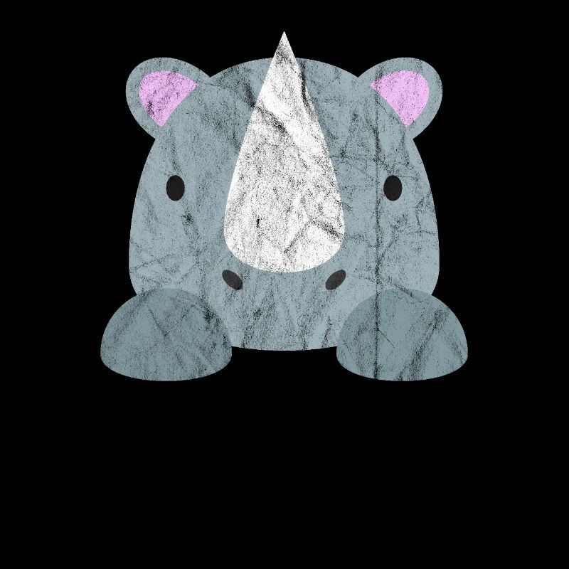 Cute animals rhino