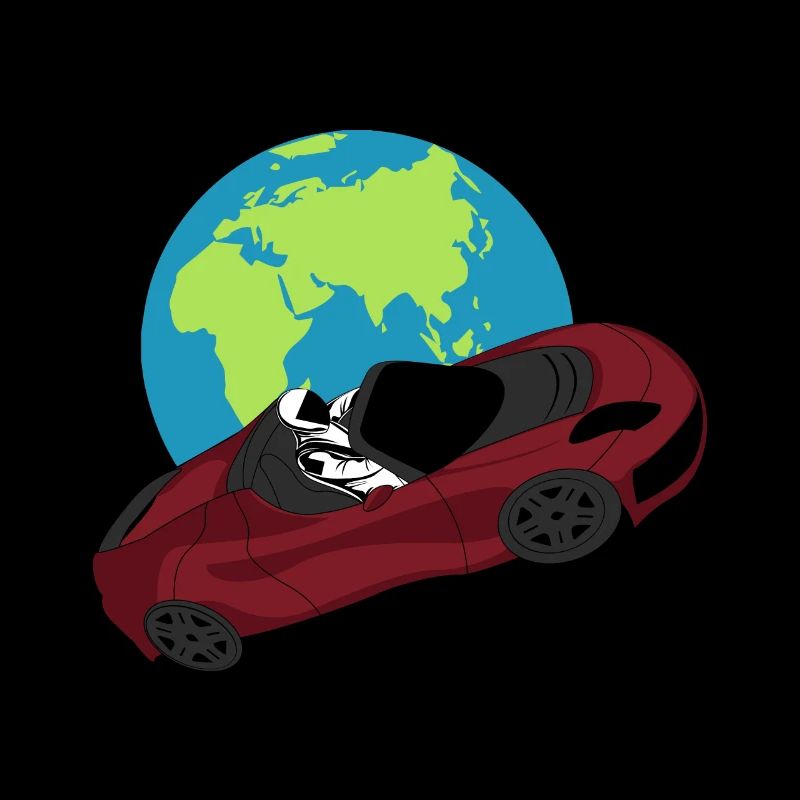 Tesla in Space – SpaceX Inspired Design