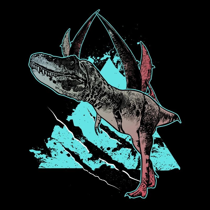 Dinosaurier Jäger Tarbosaurus Fossil Reptil
