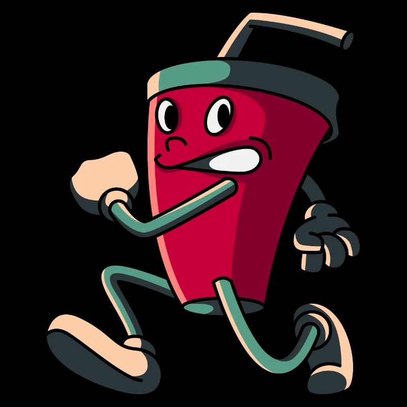 Running drink, gift drink lemonade cola