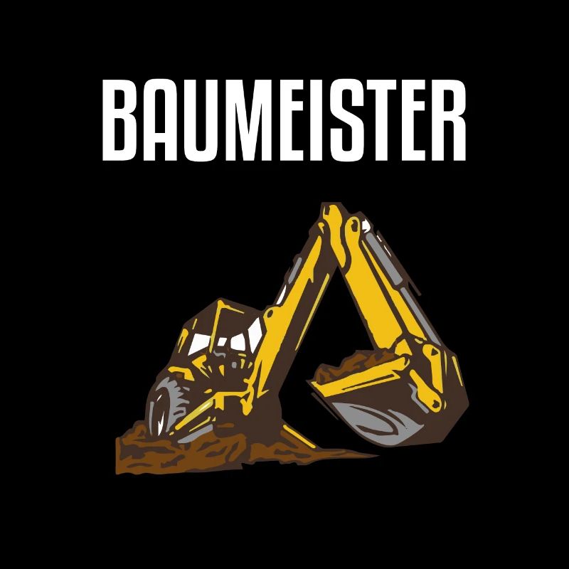 Baumeister Bagger Baggern