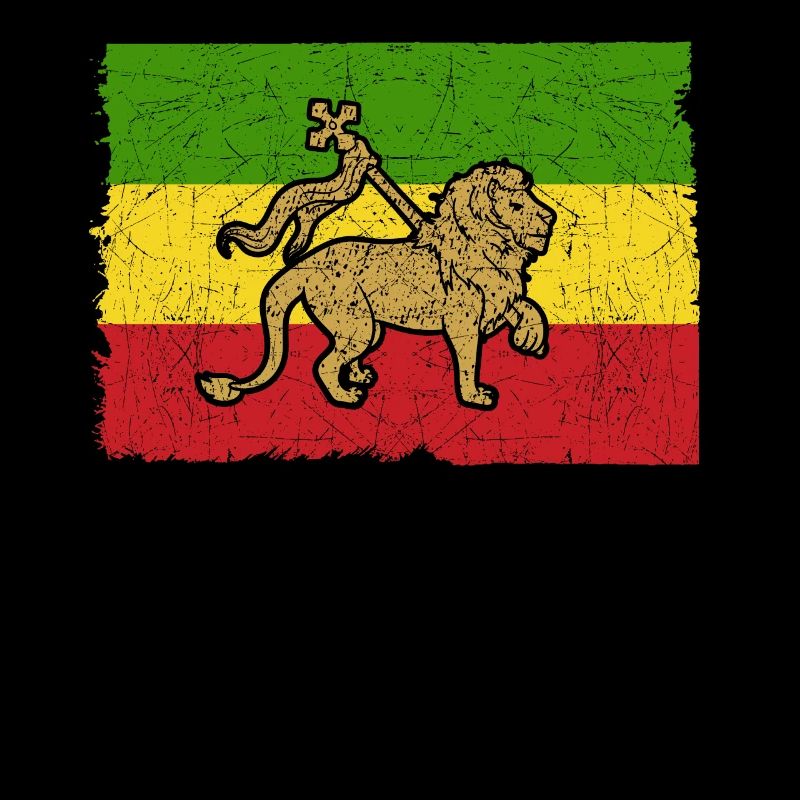 Cadeau de drapeau de lion de Reggae Rasta Rastafarian