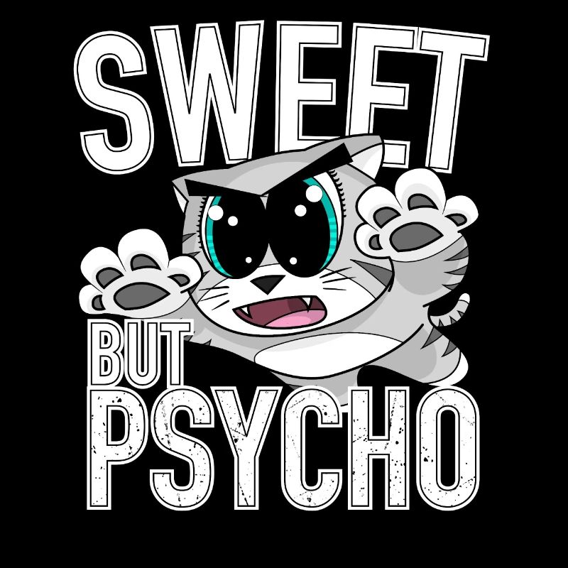 Chat doux mais psycho mignon